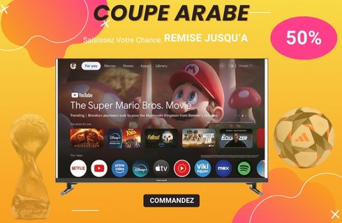 Téléviseur Led prix Tunisie